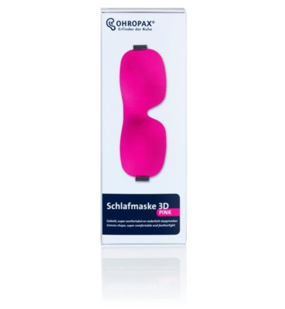 Ohropax Slaapmasker Roze (1 stuk)