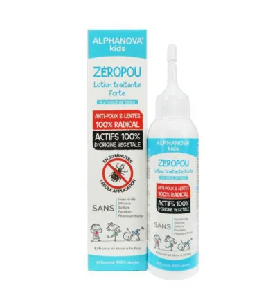 Alphanova Kids Zeropou Behandeling Anti Hoofdluis (100 ml)