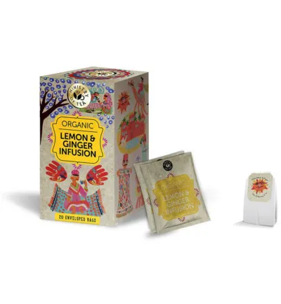 Ministry of Tea Lemon & ginger bio (20 stuks)