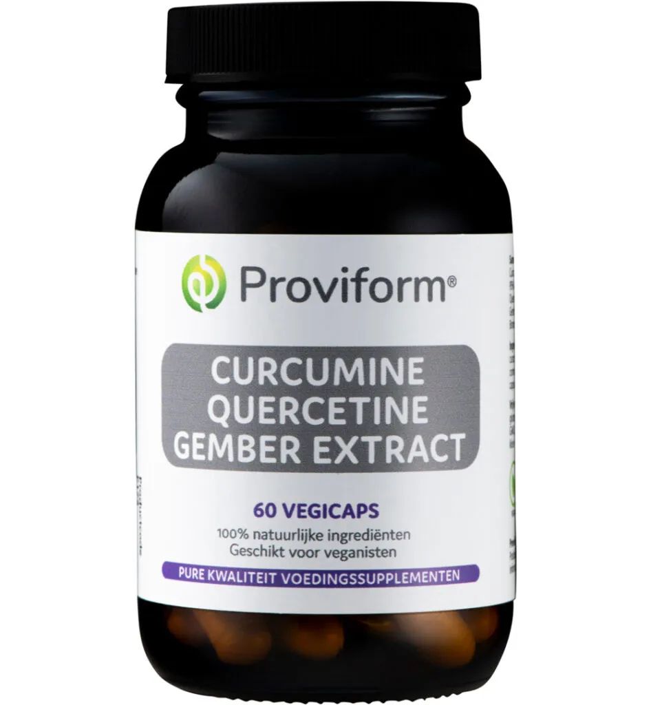 Proviform Curcumine Quercetine Gember Extract (60 vega capsules)