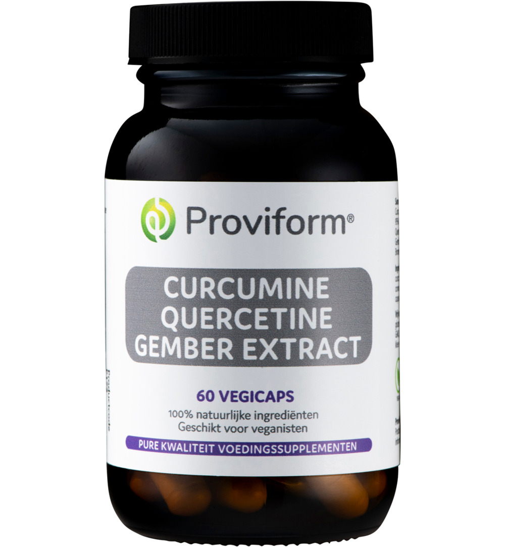 Proviform Curcumine Quercetine Gember Extract (60 vega capsules)