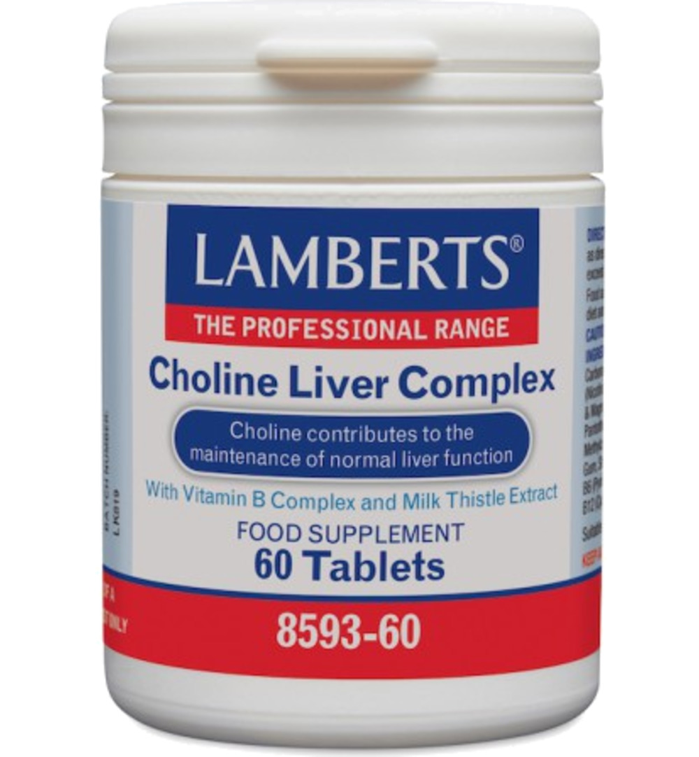 Lamberts Choline lever complex (60 tabletten)