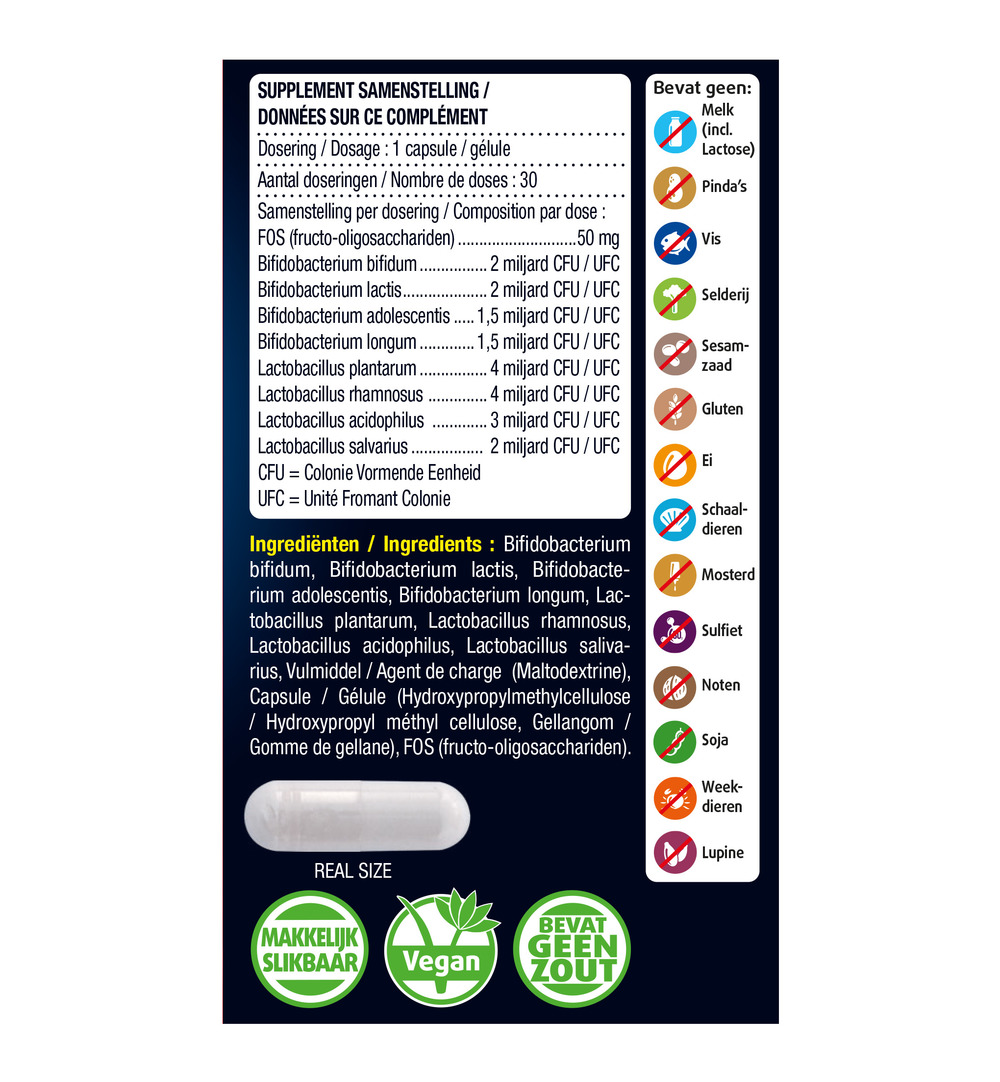 Lucovitaal Pre & Probiotica (30 capsules) - image 2