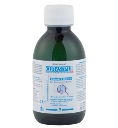 Curasept ADS Mondspoelmiddel - 0,120% chloorhexidine (200 ml)