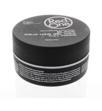 Red One Haarwax Aqua Black (150 ml)