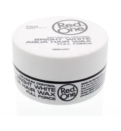 Red One Haarwax Aqua Bright White (150 ml)