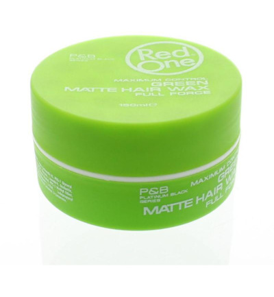 Red One Haarwax Mattgreen (150 ml)