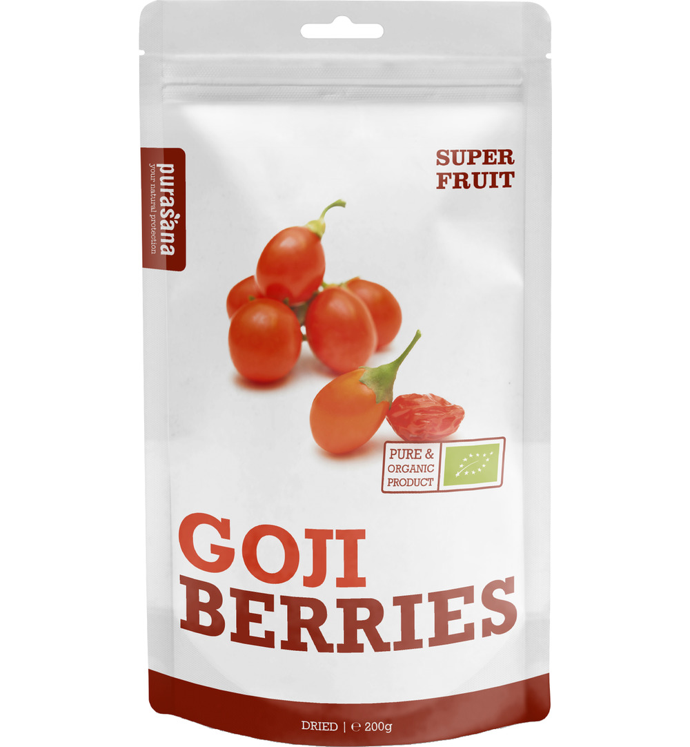 Purasana Goji Bessen Vegan Bio (200 gr)