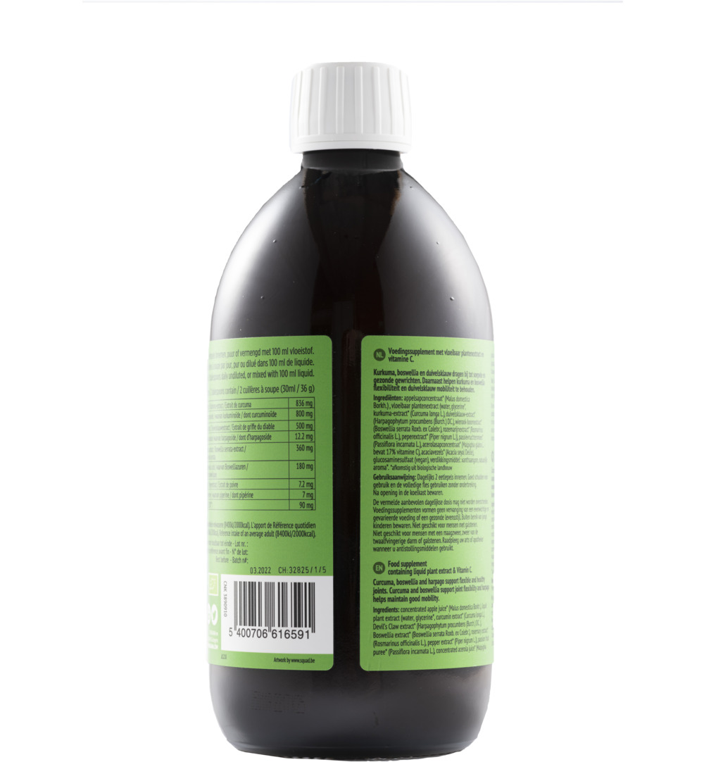 Purasana Curcuma Boswelia & Harpago Joint Flexibility Bio (500 ml)