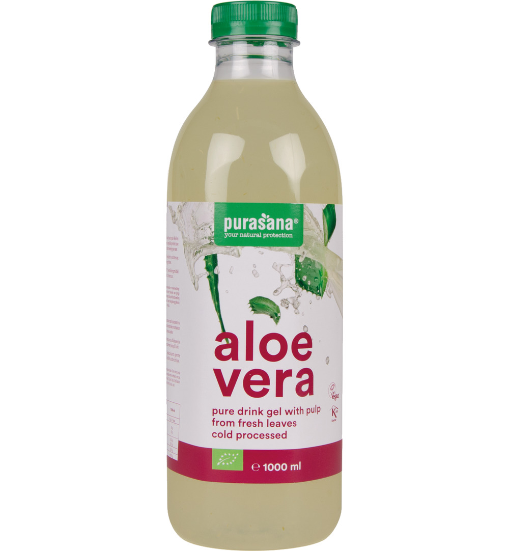 Purasana Aloe Vera Drinkgel Vegan Bio (1000 ml)