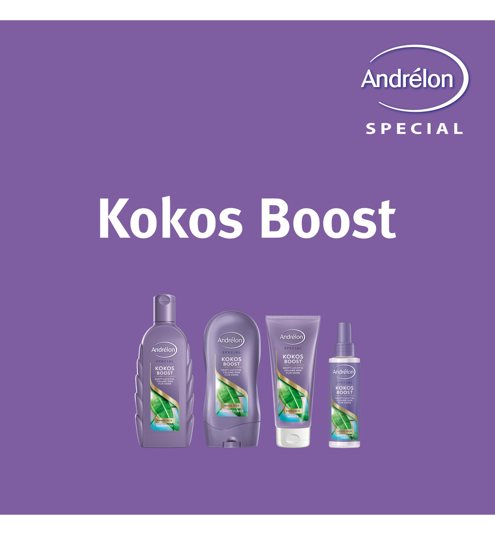 Andrelon Mousse Volume Kokos Boost (200 ml) - image 3