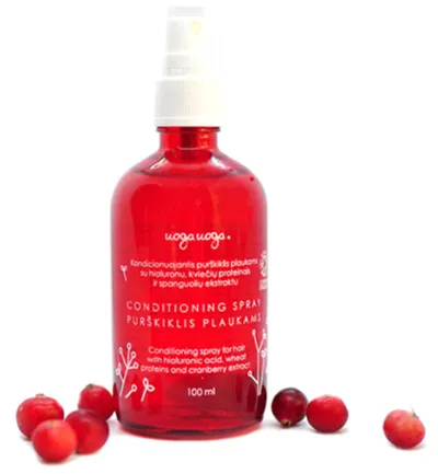 Uoga Uoga Conditioner spray hyaluron cranberry vegan (100 ml)