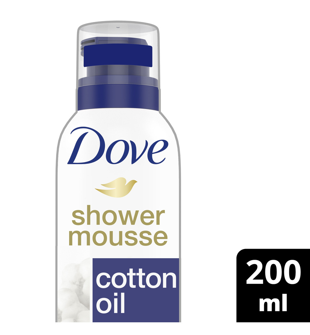 Dove Shower mousse cotton oil (200 ml)