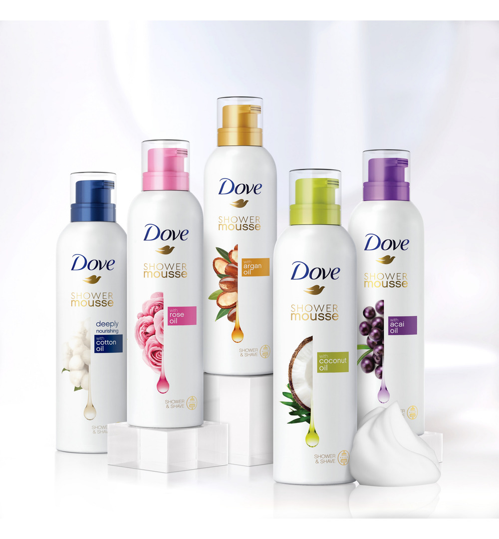 Dove Shower mousse cotton oil (200 ml) - image 8
