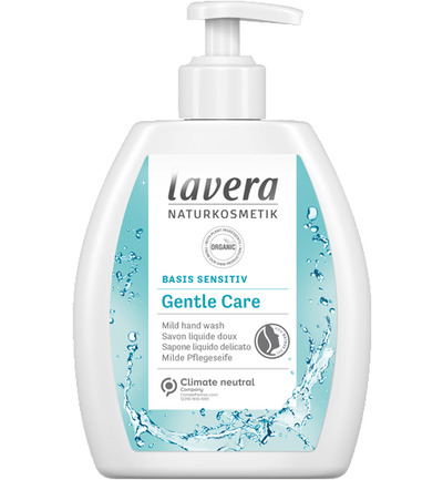 Lavera Basis Sensitiv handzeep/savon liquide EN-FR-IT-DE (250 ml)