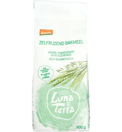 Luna E Terra Zelfrijzend Bakmeel Demeter Bio (500 gr)