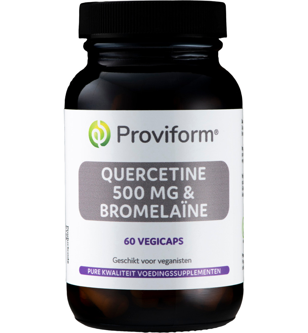 Proviform Quercetine 500 Mg & Bromelaine (60 vega capsules)
