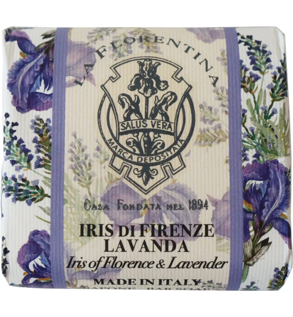 La Florentina Zeep florentijnse iris-lavendel (106 gr)