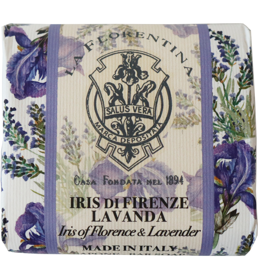 La Florentina Zeep florentijnse iris-lavendel (106 gr)