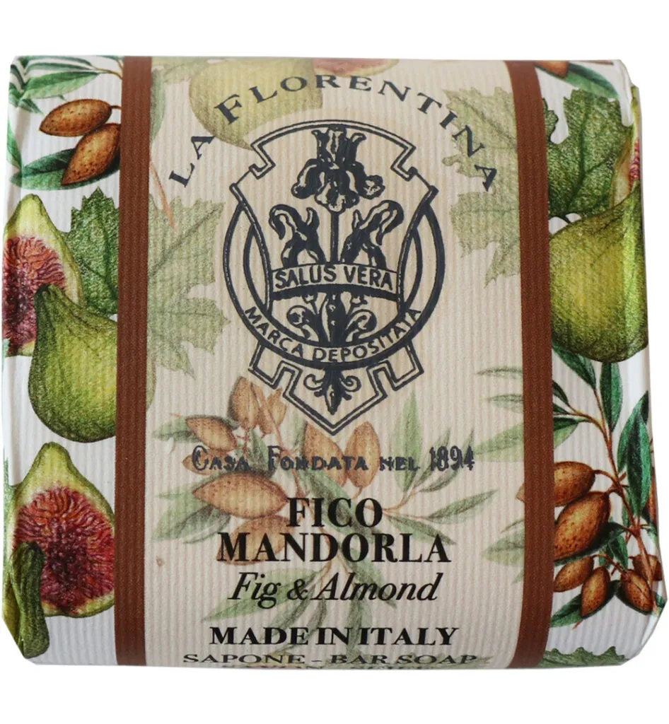 La Florentina Zeep vijg-amandel (106 gr)