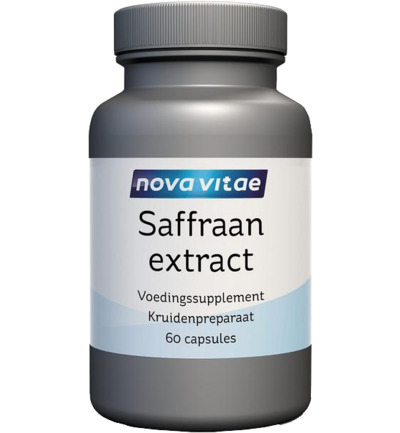Nova Vitae Saffraan Extract 88.5 Mg (60 capsules)