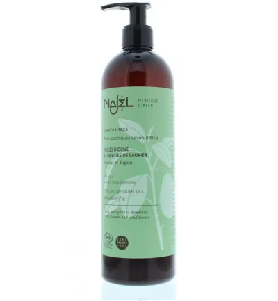 Najel Aleppo shampoo droog haar (500 ml)