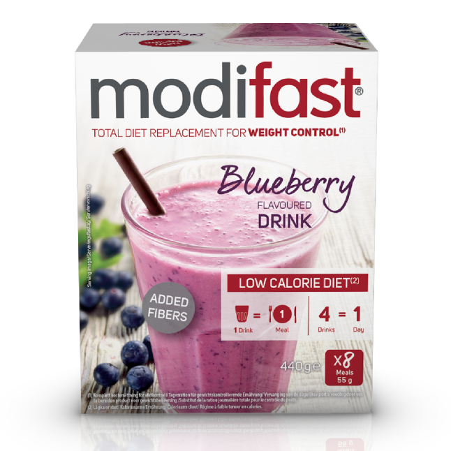 Modifast Intensive milkshake cranberry (440 gr)