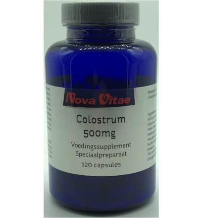 Nova Vitae Colostrum 500mg 40% igg (120 capsules)