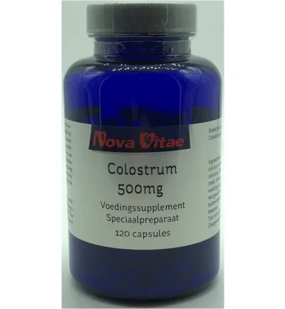 Nova Vitae Colostrum 500mg 40% igg (120 capsules)
