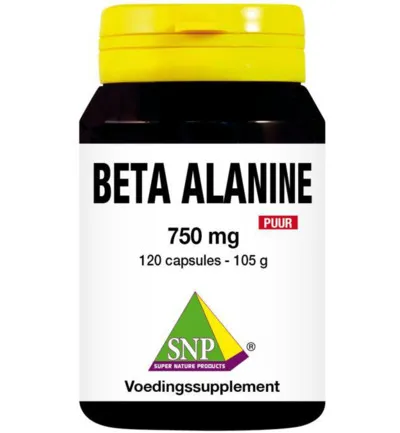 Snp Beta alanine 750 mg puur (120 capsules)