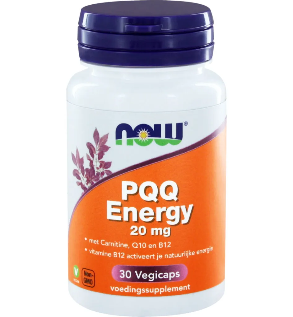 Now PQQ Energy 20 mg (30 vega capsules)