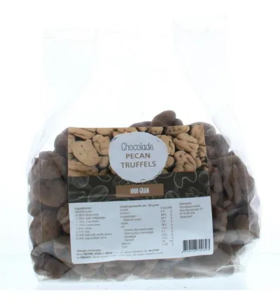 Mijnnatuurwinkel Chocolade Pecan Truffels (1000 gr)