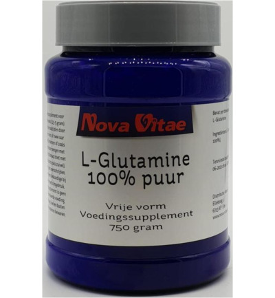 Nova Vitae L-Glutamine 100% puur (750 gr)