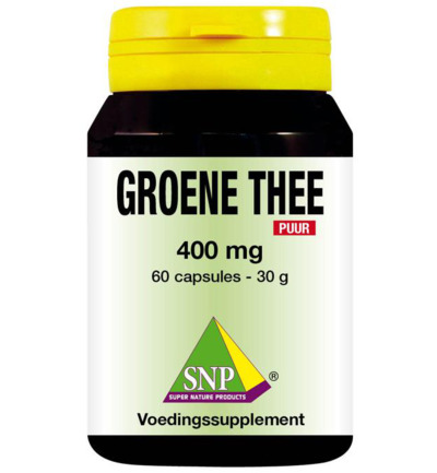 Snpgroene thee 400 mg puur (60 capsules)