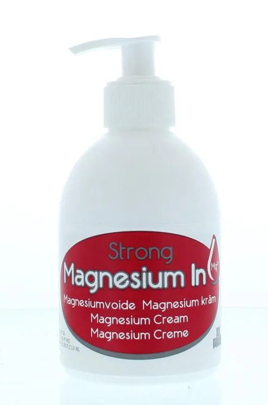 Ice Power Magnesium + MSM in Strong crem e pompflacon (300 ml)