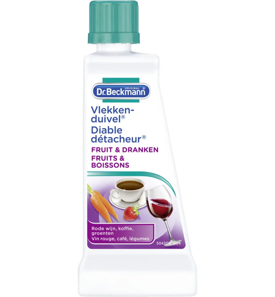 Dr. Beckmann Vlekkenduivel Fruit & Drank (50 gr)