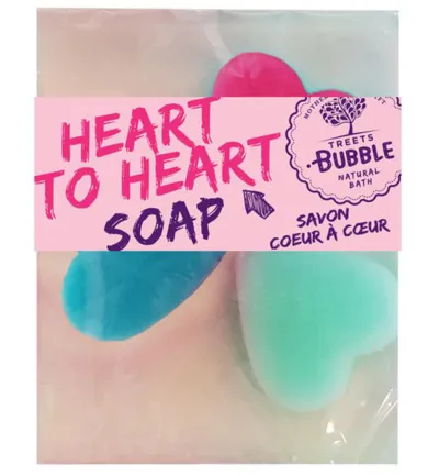 Treets Bubble Soap heart to heart (1 stuk)