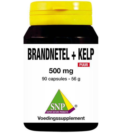 Snp Brandnetel + kelp 500 mg puur (90 capsules)