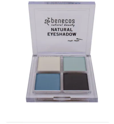 Benecos Oogschaduw quattro true blue (1 stuk)