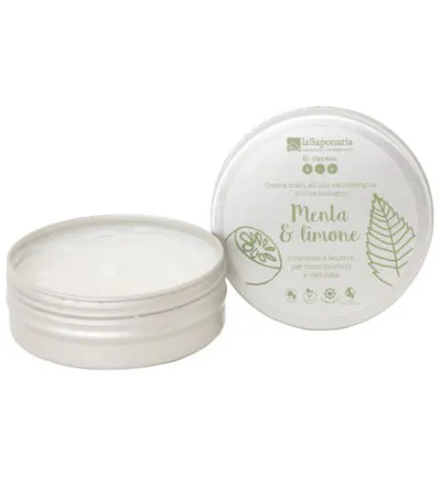 La Saponaria Handcreme bio mint & citroen (60 ml)