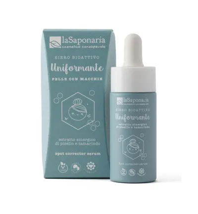 La Saponaria Serum bio actief egale stralende teint (15 ml)