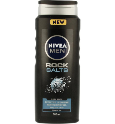 Nivea Men douchegel rock salts (500 ml)