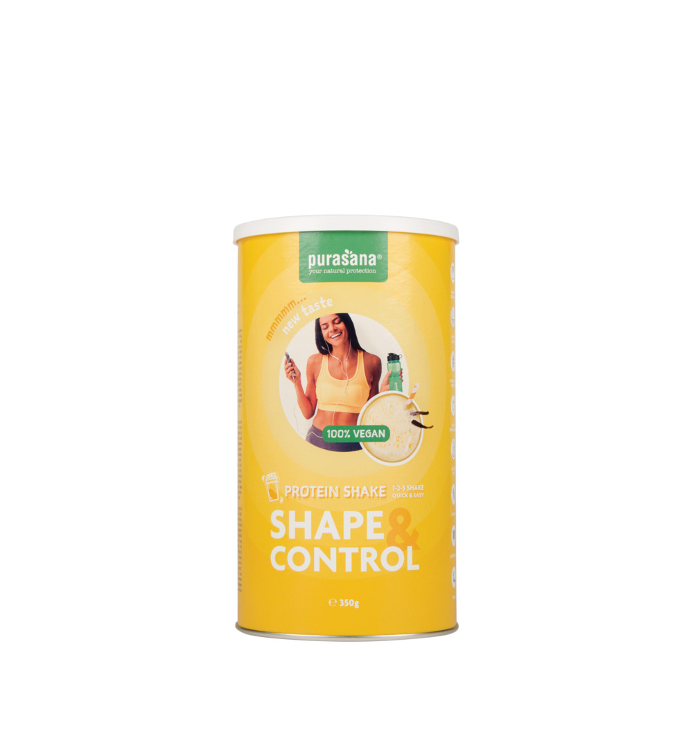Purasana Shape & Control Proteine Shake Vanilla Vegan (350 gr)
