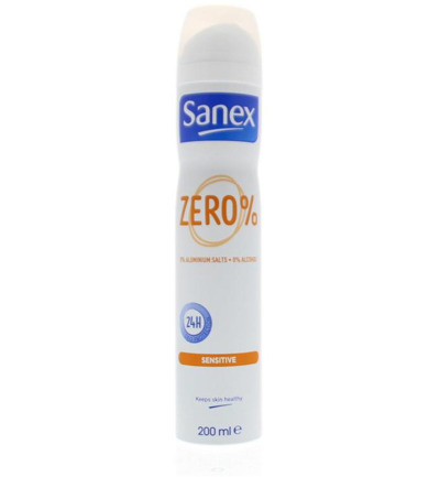 Sanex Deodorant spray zero % sensitive (200 ml)