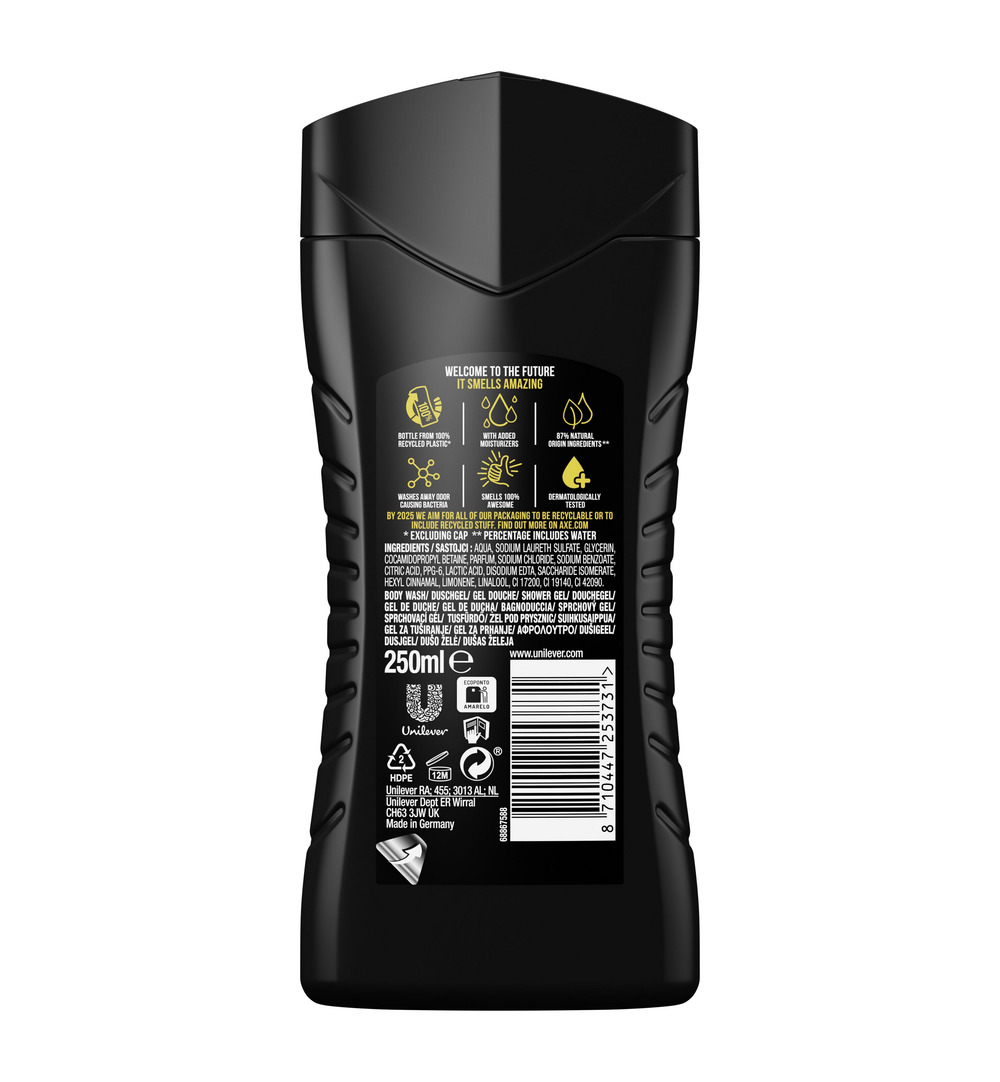 Axe Shower gold oudwood & vanilla (250 ml) - image 2