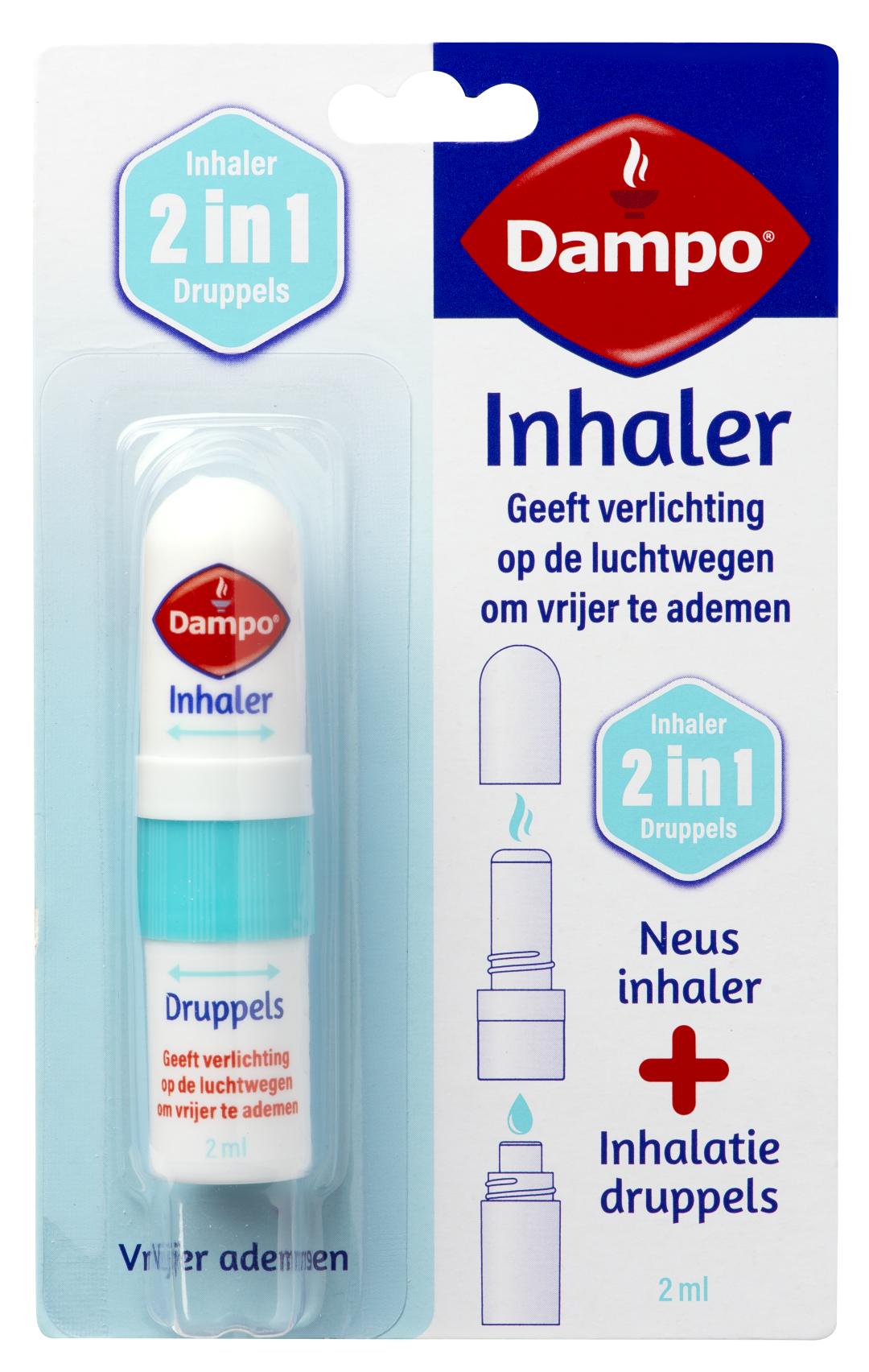 Dampo 2-in-1 Inhaler (2 ml)