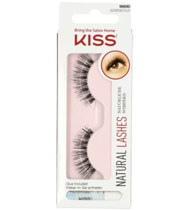 Kiss Kunstwimpers natural gorgeous (1 set)