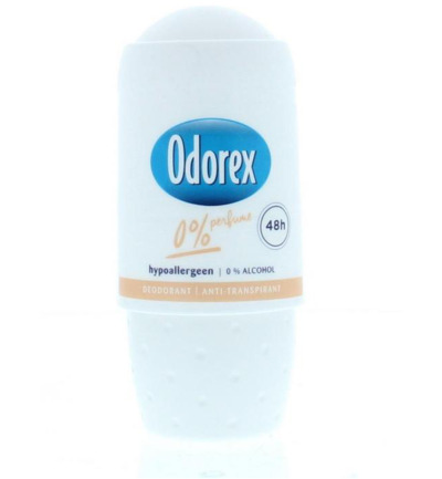 Odorex Deodorant roller 0% perfume (50 ml)