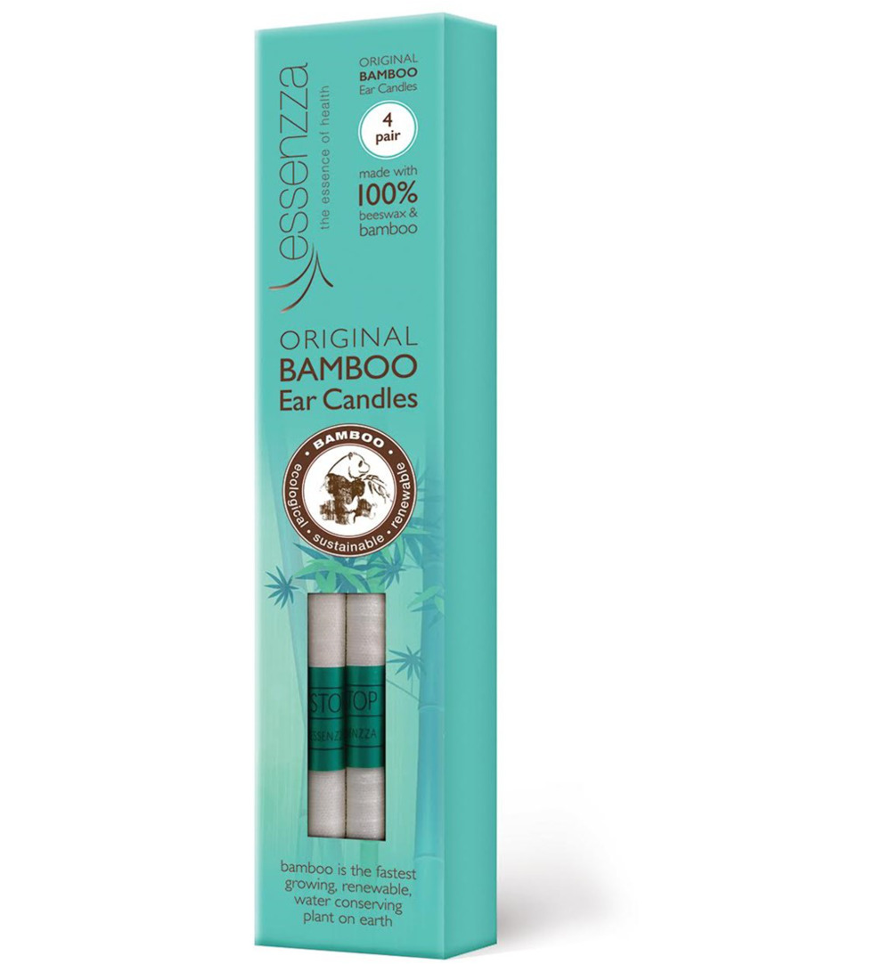 Fuss Free Nat Ear candles bamboo (4 paar)