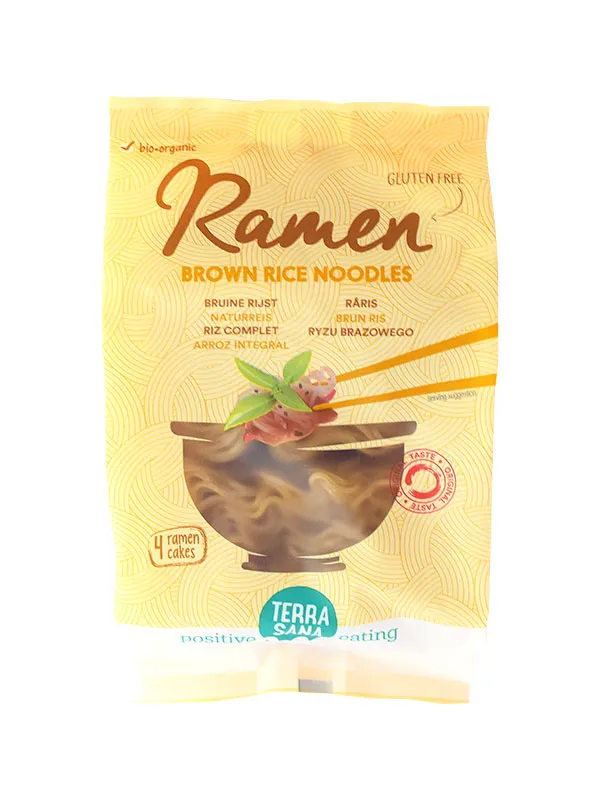TerraSana Ramen bruine rijst bio (280 gr)